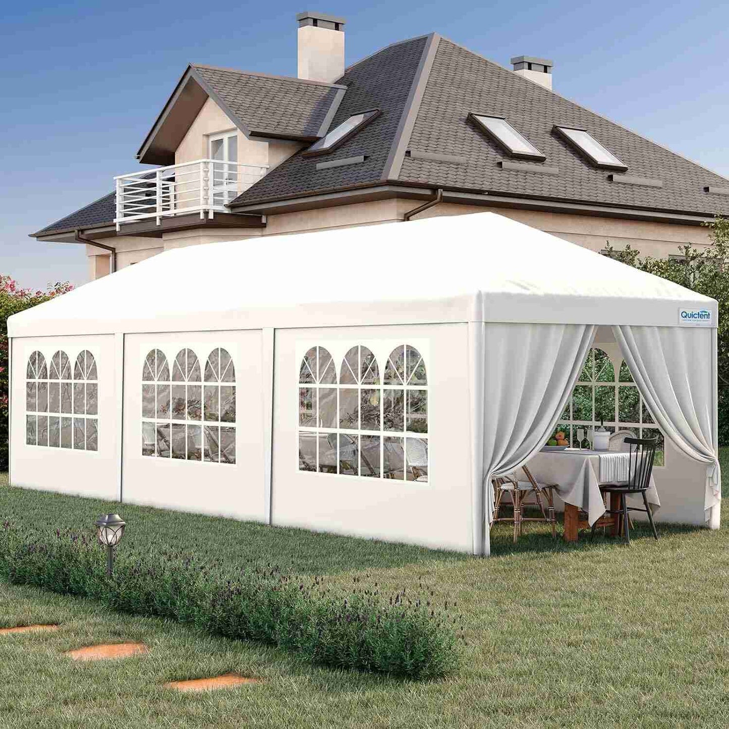 Barnum de réception 3x9 m – Blanc