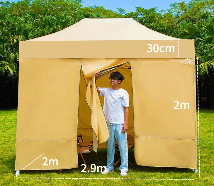Barnum pliant 2x3 m avec 4 murs
