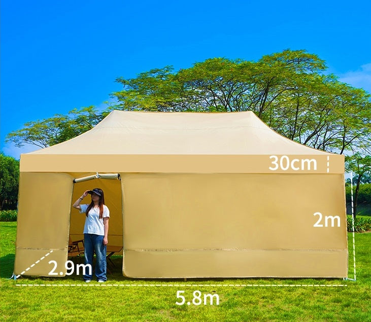 Barnum pliant 3x6 m avec 4 murs