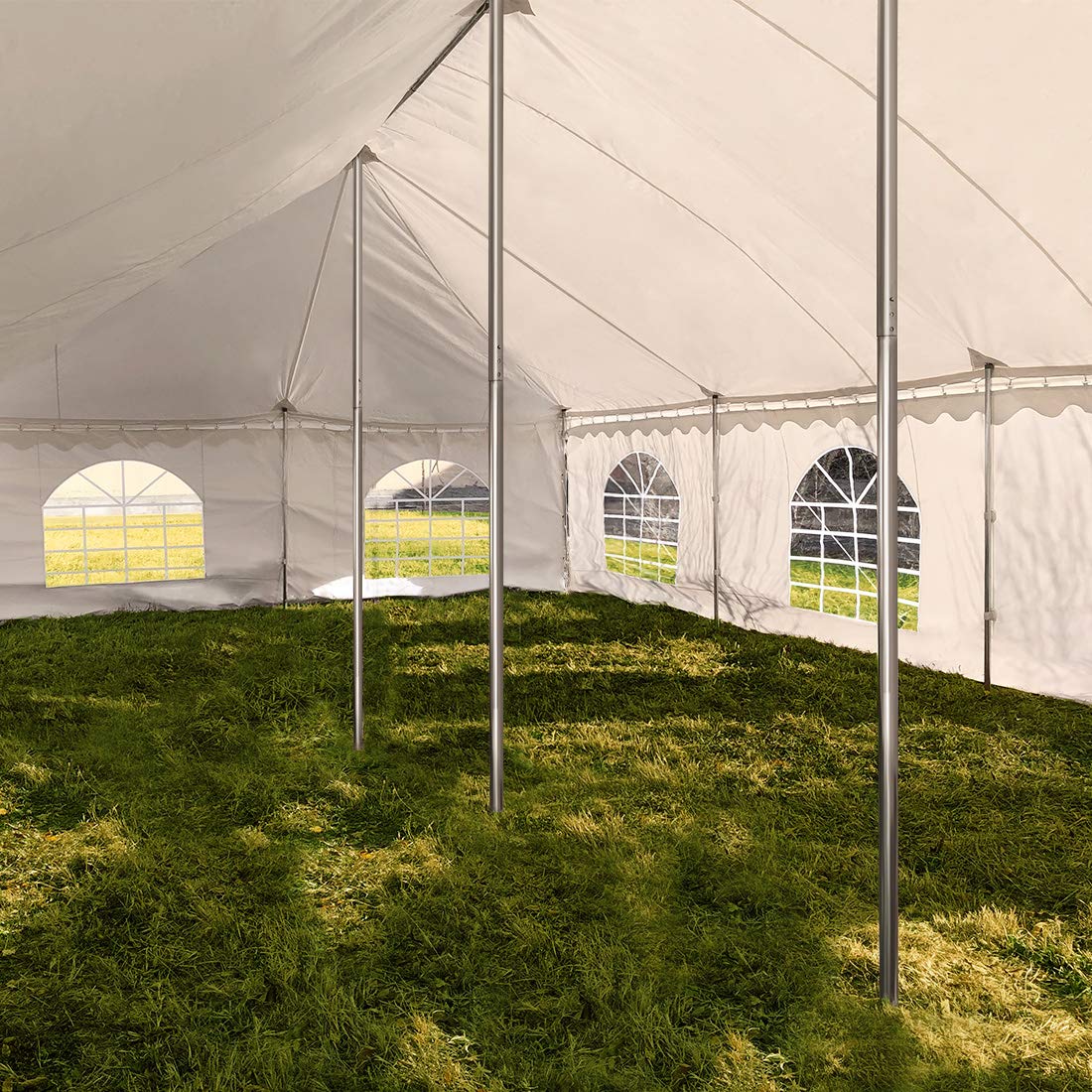 Barnum chapiteau 6 x 12 m – Ignifuge blanc