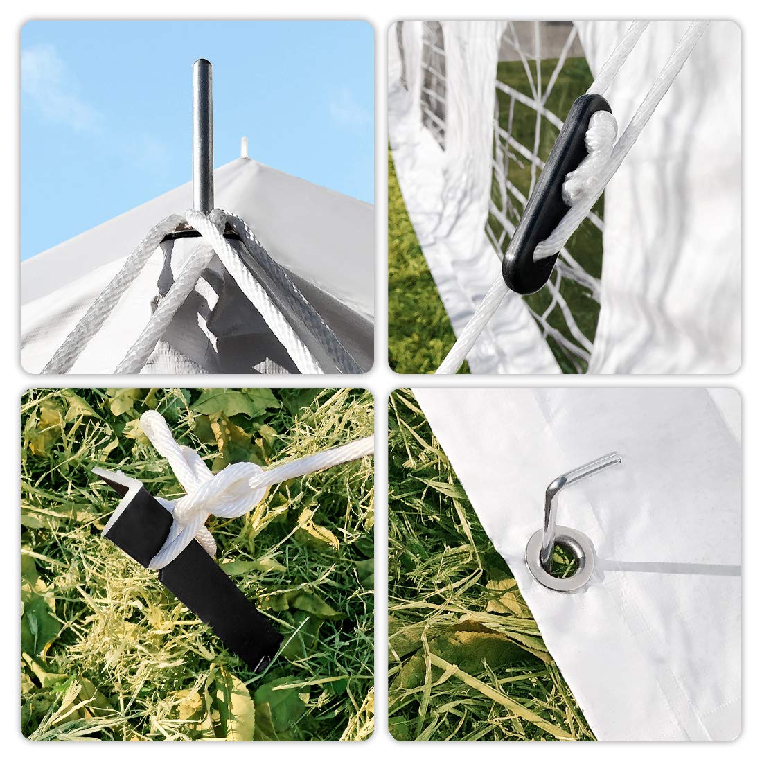 Barnum chapiteau 6 x 12 m – Ignifuge blanc